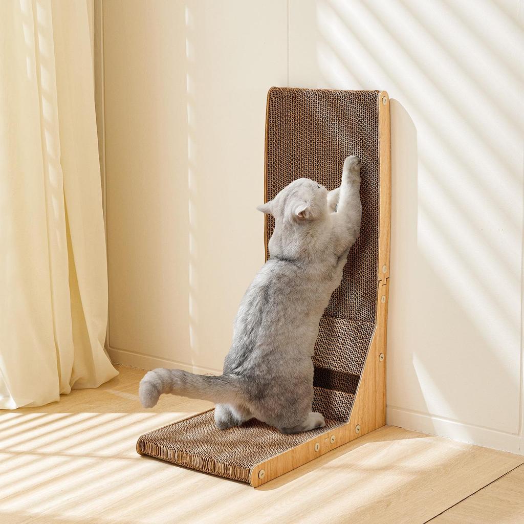 Cat Scratching Board: Scratch-Resistant Nest with Climbing Frame and Durable Large Basin Plate