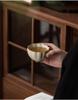 Ru Kiln Crackle Ceramic Kung Fu Tea Cup Set – Handmade Large Tasting Cups with Gift Box