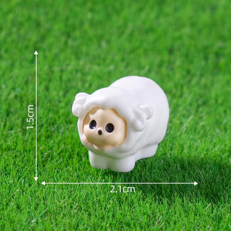 Cute Mini PigsSnailsSmall Animals Cute Grain Decorative AccessoriesMicro-landscape Small Ornaments