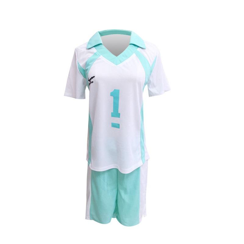 Volleyball less college jersey set cosplay animation periphery short sleeve basketball