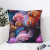 Pillow Cover Beautiful Underwater World Colorful Fish Cute Funny Pillow Case For Sofa Home Decoration Pillowcases