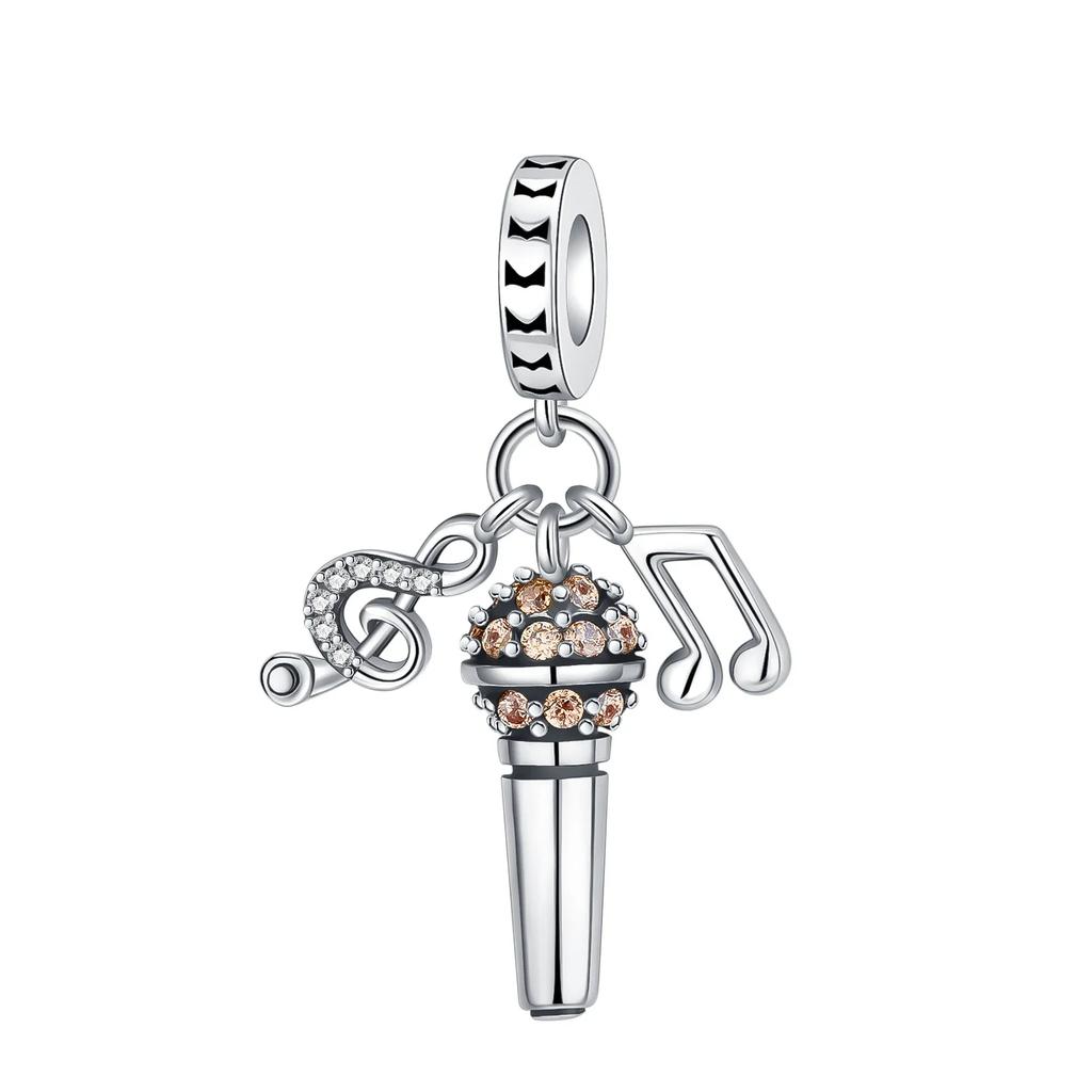 copper Heart Mom Dangle Dream Catcher Charm Bead Charms Compatible With Authentic Bracelets Do It Yourself Jewellery for Women Gift Accessories
