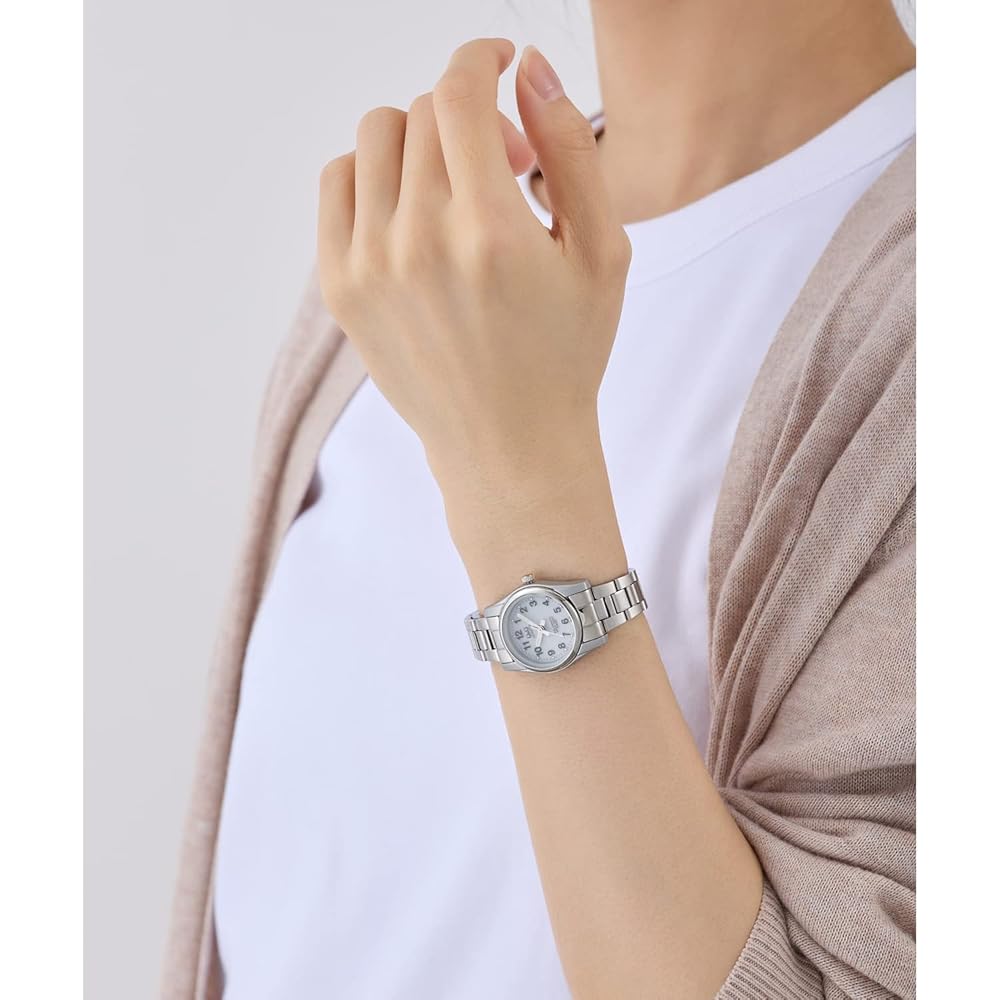 Citizen Q&Q Solar Watch 5 ATM Water Resistant Women's Silver Timepiece