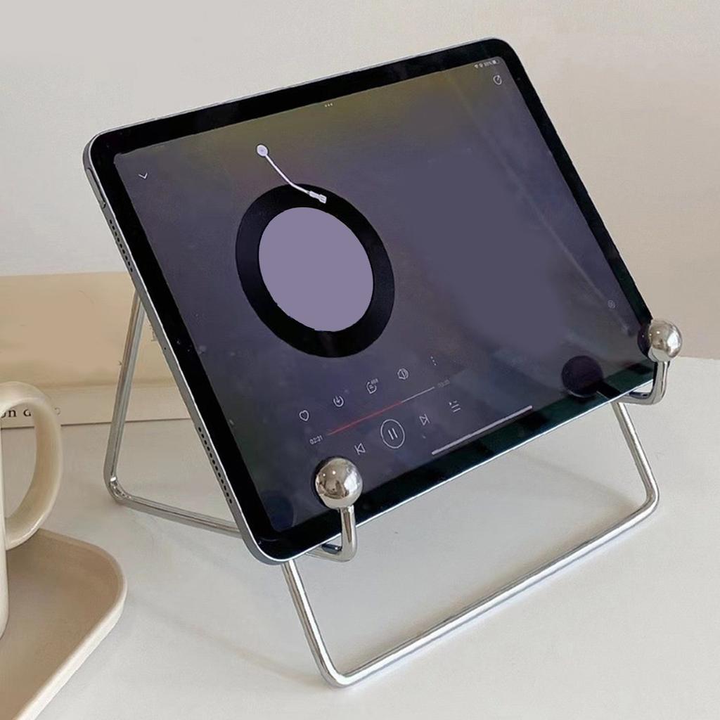Stojak na tablet na biurko Stal nierdzewna Wielofunkcyjny Prosty Uchwyt na tablet na biurko na Telefon Książkę