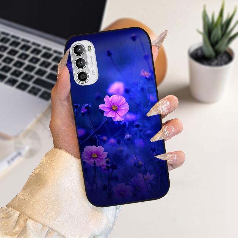 Cartoon Animal Cases For Motorola G52 4G Bumper Cover On Moto G82 G71s 5G Soft Silicon Phone Case For Motorola G 82 Coque Fundas