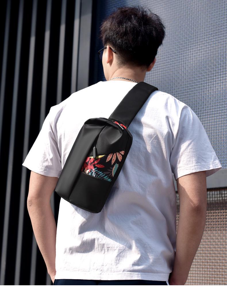 2021 Men's Cross-Border Business Chest Bag: Outdoor Casual Shoulder/Waist Bag