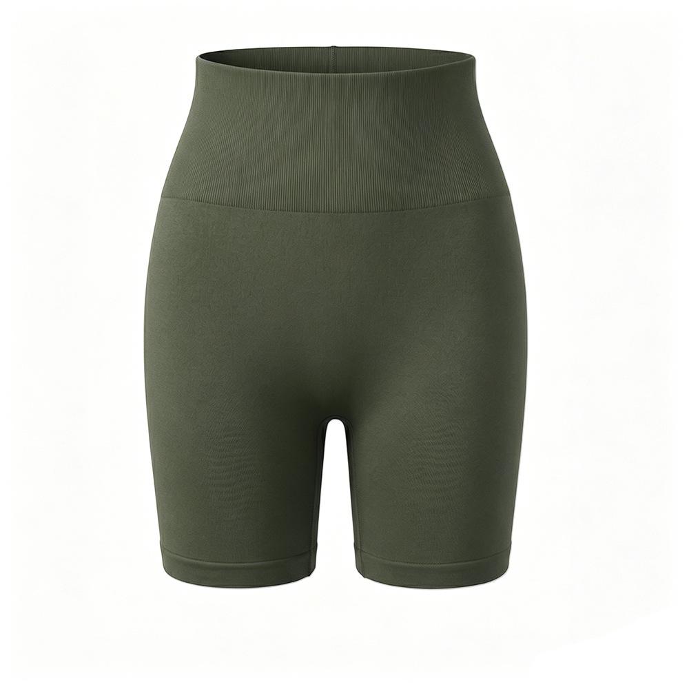 High-Waisted Women s Quick-Dry Summer Yoga Cycling & Running Shorts Large