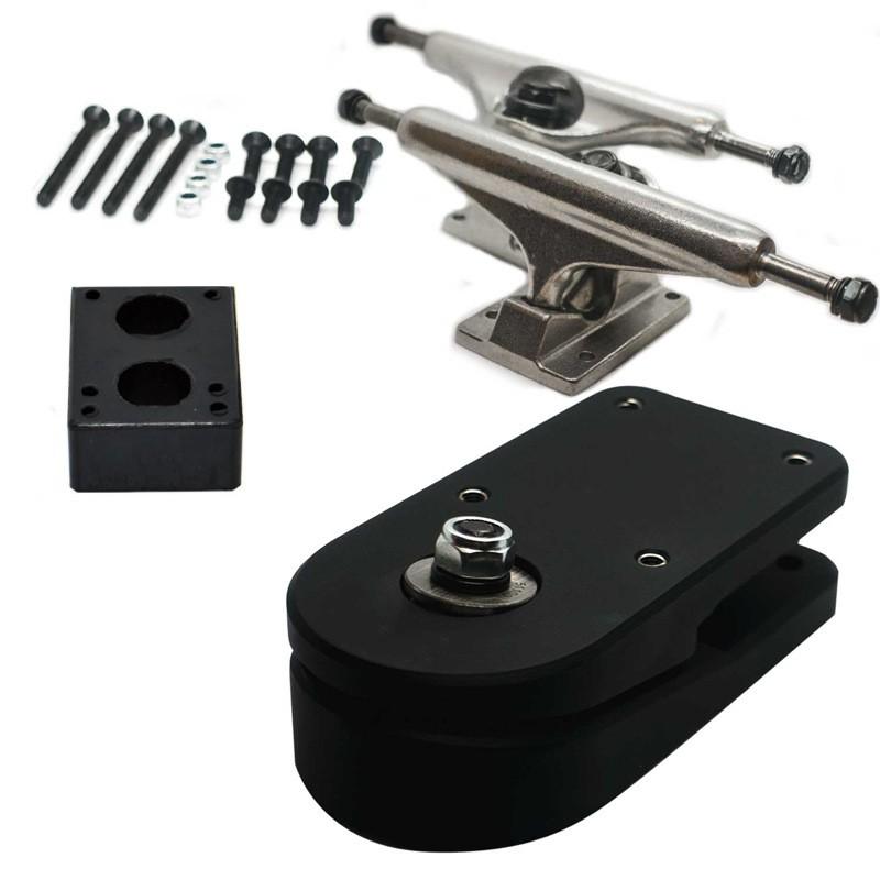 Aluminum Land Skateboard Truck With Steering Adapter S5 S7 CX4 Rabbit Base Compatible