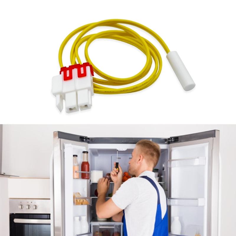 Set of 3 Refrigerator Temperature Sensor 75cm Defrost Function Probe Refrigerator Sensor Efficient Appliance Accessories