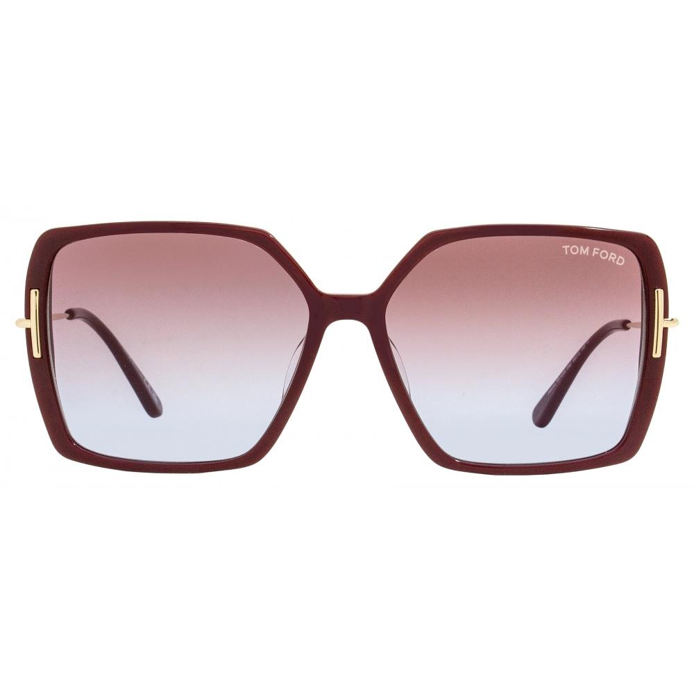 Women S Joanna Butterfly SunglaSSeS Tf1039 69z Bordeaux Gold 59mm 69z