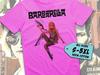 Barbarella V3 T Shirt Movie Poster Print Fuchsia Color Shirt 100% Cotton All Sizes S To 5XL