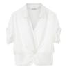 Langzi Commuter Short-Sleeve Blouse