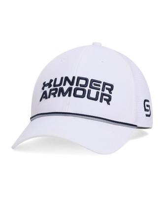 Under Armour UA M JS Drive Rope Midnight One Size Snapback, White, Navy,