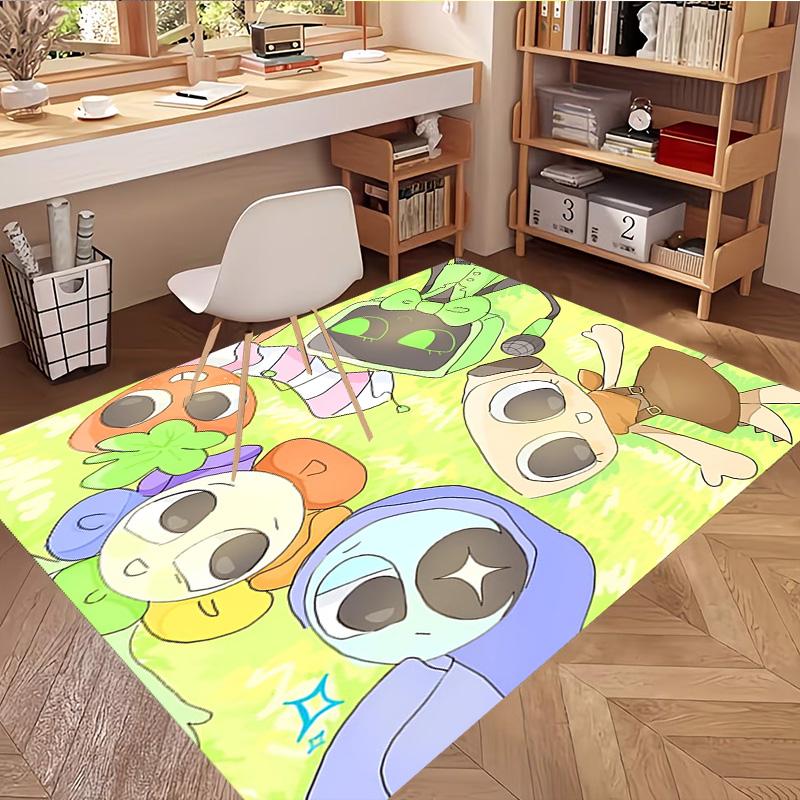 Dandy's World Print Rug, Washable Floor Carpet, For Entryway Dorm Laundry Room Office Study, Home Decor Birthday Christmas Gift
