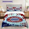 Fc Bayern Munich Fan Artwork Bedding (1 * Duvet Cover + 2 * Pillowcase, Without Core) 2D Flat Soft and Comfortable Duvet Cover and Pillowcase