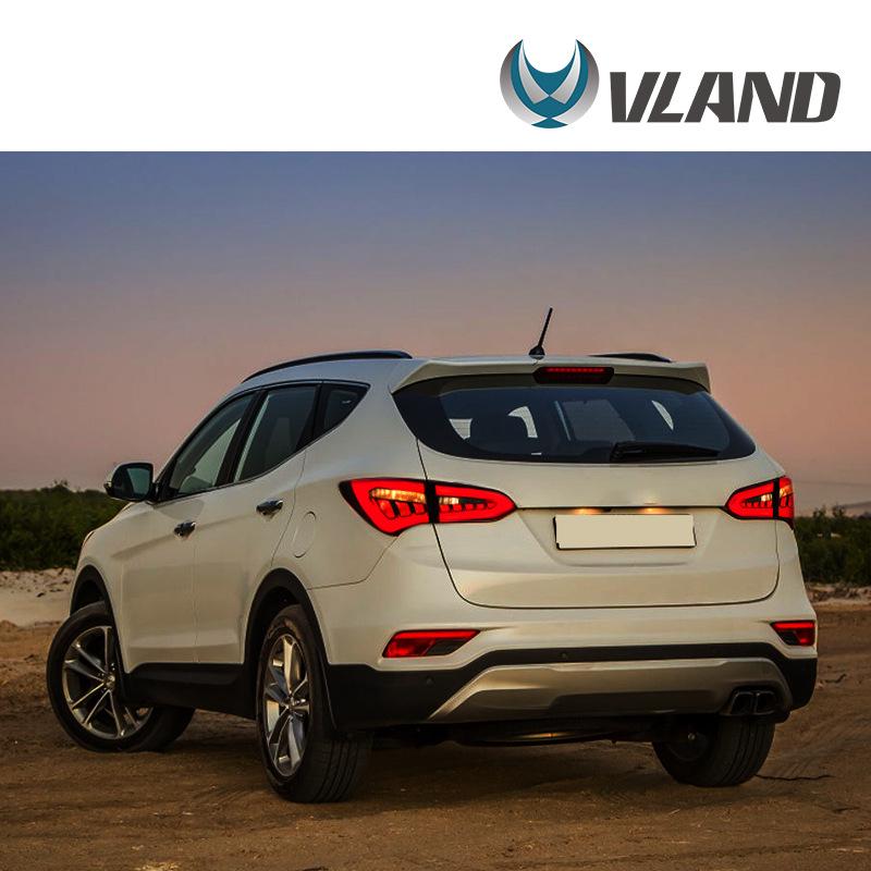 2014-2018 Hyundai Santa Fe Taillight Assembly: Light Guide, Brake, Running & Reverse