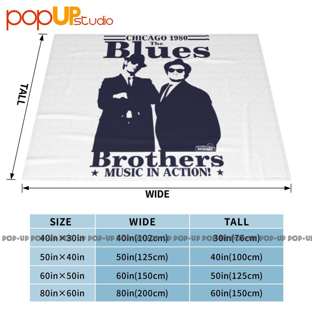 Chicago 1980 Blues Brothers Ultra-Soft Blanket Quilt Winter Sofa Cover Bed Covers