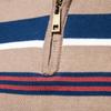 Gant Høst/Vinter Brodert Ny Stor Herregenser Halv Glidelås Strikket Genser Casual Stripet Herretopp