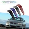 ABS Carbon Fiber Car Gear Shift Knob Sticker Trim for BMW 3Series E90 E92 E93 E84 2006-2012 Decoration Cover Accessories