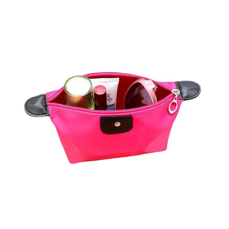 Candy Color Dumpling Cosmetic Bag - Custom Logo Available