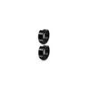 30pcs 316L Stainless Steel Cross Stud Earrings Set for Men Women,Tragus Spiral Ear Cartilage Hypoallergenic Piercing Jewelry