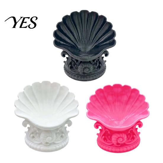 Jewelry Display Dish 3D Printed Shell Tray, Vintage Earrings Necklaces Rings Bracelets Decorative Tray Dish, Keys Trinkets Holder Organizer Bowl Shape