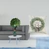 Elegant Peacock Sculpture And Christmas Pillow Cover Collection for Home Office Living Room Bedroom