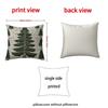 45Cm Christmas Tree Pillowcase Xmas Tree Pillow Cover Merry Christmas Decor Feliz Navidad Happy New Year Home Decor