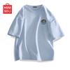 MINISO Men's Summer Pure Cotton Loose Fit T-shirt