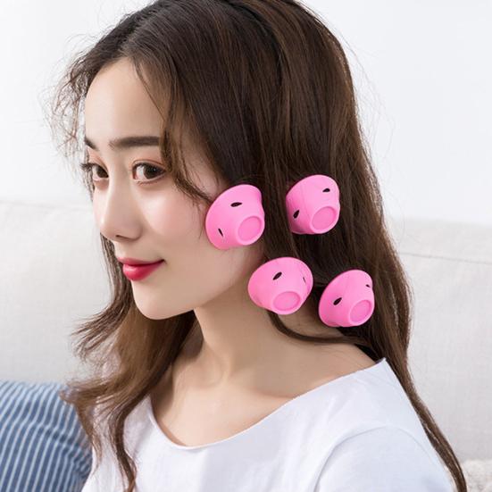 10Pcs/Set Soft Silicone Magic Hair Styling Curler Roller Care Twist DIY Tool