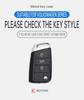 For VOLKSWAGEN VW New Zinc Alloy Leather Car Smart Remote Key Case Cover Protector Holder Shell for VW Volkswagen Passat 2017 Ke