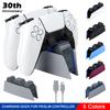 30ste Verjaardag Controller Laadstation Dubbele Snellader Dock voor PS5 DualSense Draadloze Controller LED Laadindicator