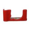 X-E5 Camera Half-Body Case Faux Leather Camera Protection Cover Scratch Bump Dust Resistant Protector