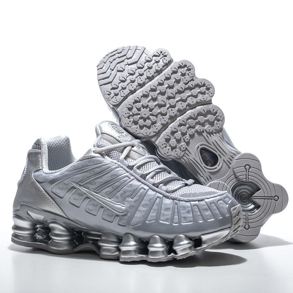 Putian Air Cushion Plus Size Men's & Women's Shox TL13 Running Shoes - Versatile & Breathable.