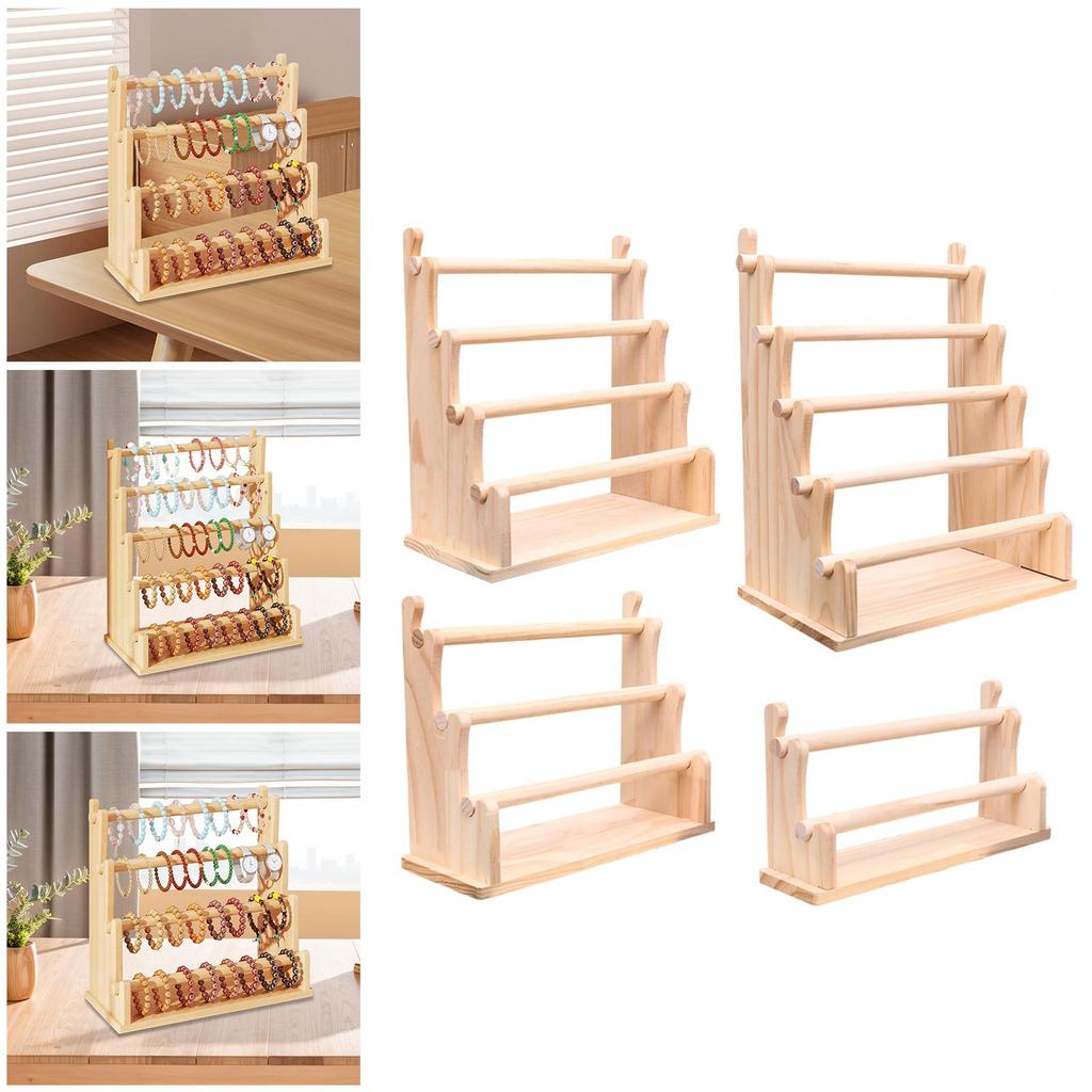 Bangle Bracelet Holder Jewelry Display Stand Scrunchie Organizer Hair Rope Rack for