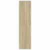 Wardrobe in Sonoma Oak Finish 30 x 50 x 200 cm Engineered Wood