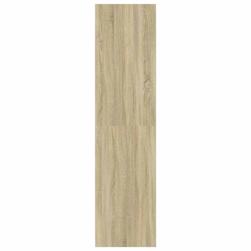 Wardrobe in Sonoma Oak Finish 30 x 50 x 200 cm Engineered Wood