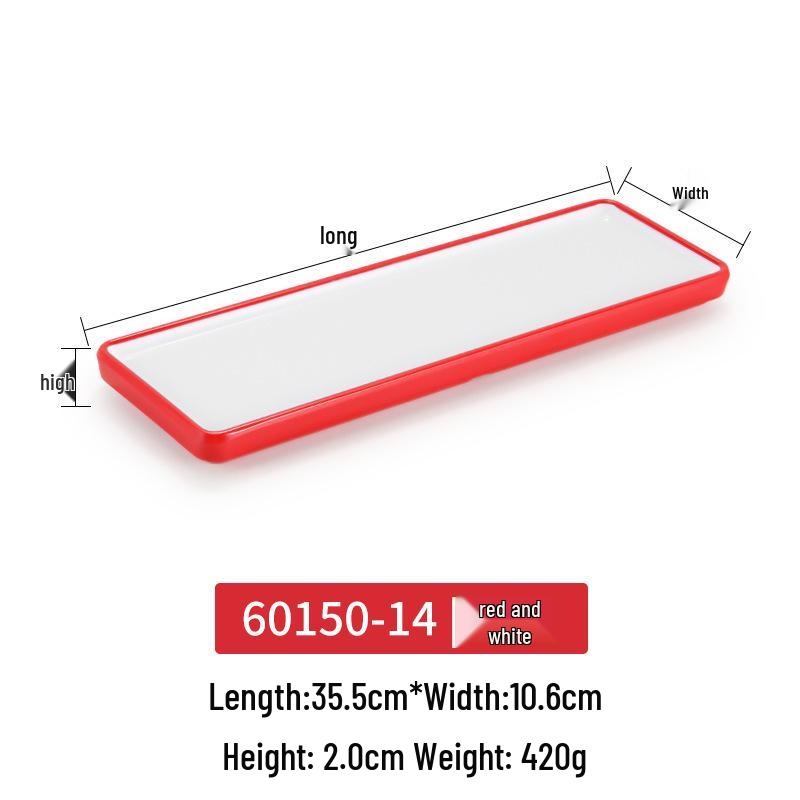 Kaibaiya Melamine Rectangular Sushi & BBQ Tray