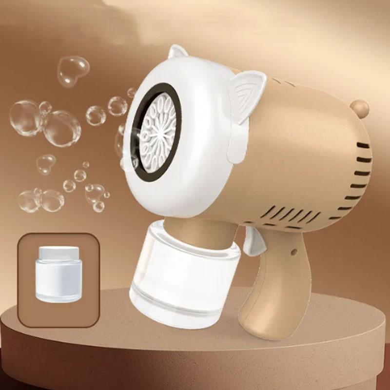 Nuove mitragliatrici elettriche completamente automatiche per bolle adatte per attività estive all'aperto, giocattoli per bambini, regalo di compleanno per feste e party