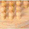 Board Game - ENGELHART - Wooden Round Solitaire - 1 or More Players - 15 Min