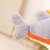 Stuffed Plush Animal Toys Anime Shark Captain Cute Dolls Educational Baby Toys Simulated Shark Children Gift