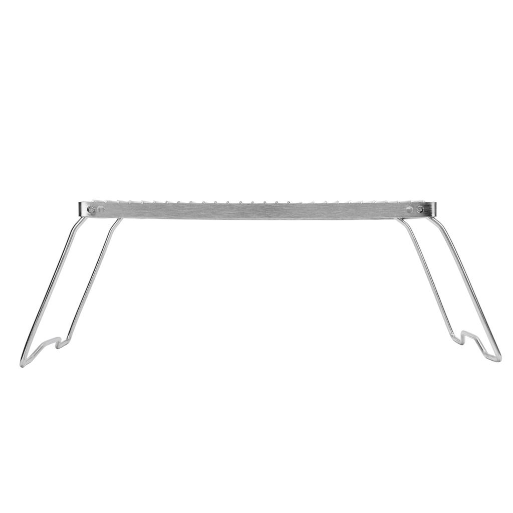 Grelhador de Campismo Dobrável Aço Inoxidável 304 Grelhador Portátil para Churrasco Grelhas de Campismo para Cozinhar ao Ar Livre Mochilismo Caminhadas