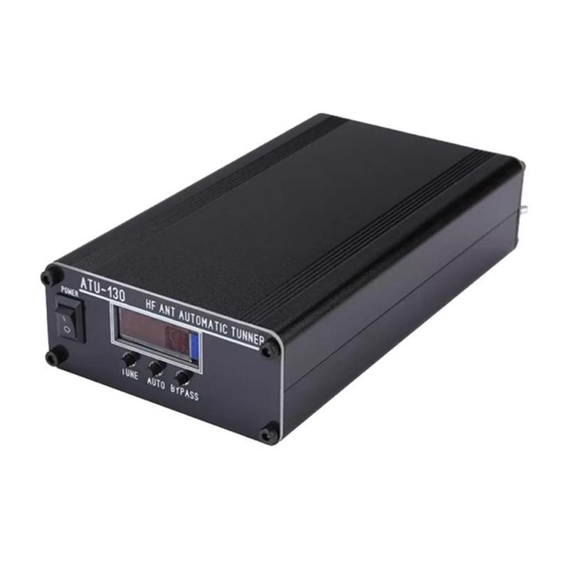 ATU 130 200W Auto Antennae Tuner 1.8-50MHz with Highly Display for Shortwave Radios Automatic Antennae Tuning Device