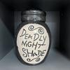 THE Before Christmas Sally's Deadly Night Shade Jar Ceramic Candle  Jasmine With 30-Hour Burn Time