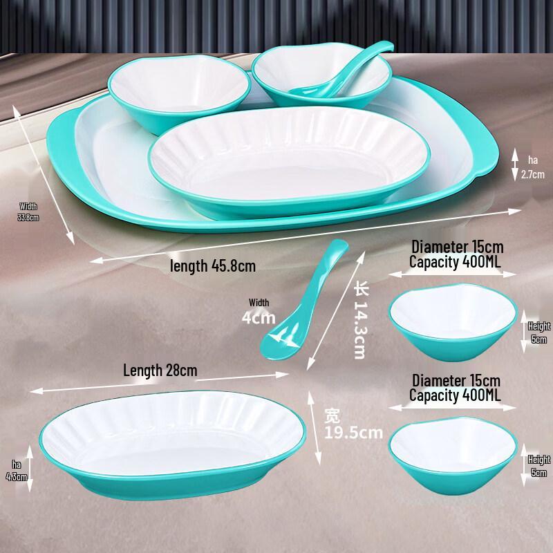 

Набор посуды Ru Han для коммерческой столовой, 4 предмета