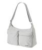 Raiment Hobo Citywalker Multi Crossbody Bag_Gray