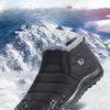 Women's Shoes, Plush, Casual Shoes, Cotton Boots, Unisex, Warm Shoes, Thick Soled Shoes, Waterproof Shoes, Cold Resistant Cotton Boots