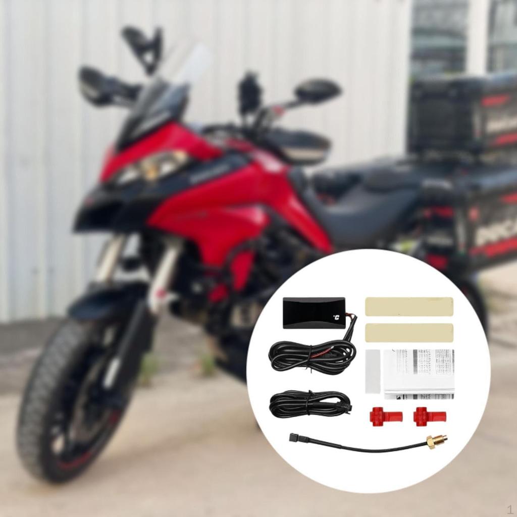 Motorsykkel Vanntemperaturmåler Profesjonell Temperaturmåler Høy Ytelse