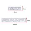For Peugeot 5008 GT Car 3D Metal Letters Logo Badge Decals Sticker Car Auto Rear Trunk Alphabet Emblem Styling Stickers R6