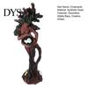 Artistic Resin Figurine Gift Tree Goddess Statue with Bird Nest, Figurine, Handcrafted Personalized Shelf Display Piece Forest Spirit Sculpture,
